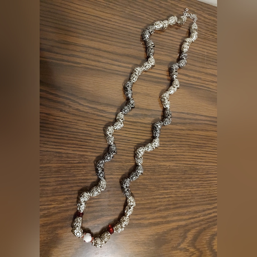 Upcycled Sterling Silver Elle Chain Necklace 11$